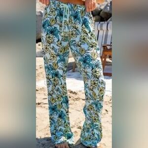 Beach Riot Blue Lagoon Lounge Pants Medium NWT